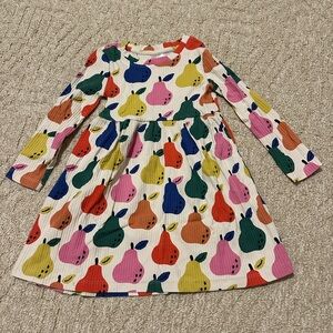 Hanna Andersson Multicolor Pear Print Playground Dress